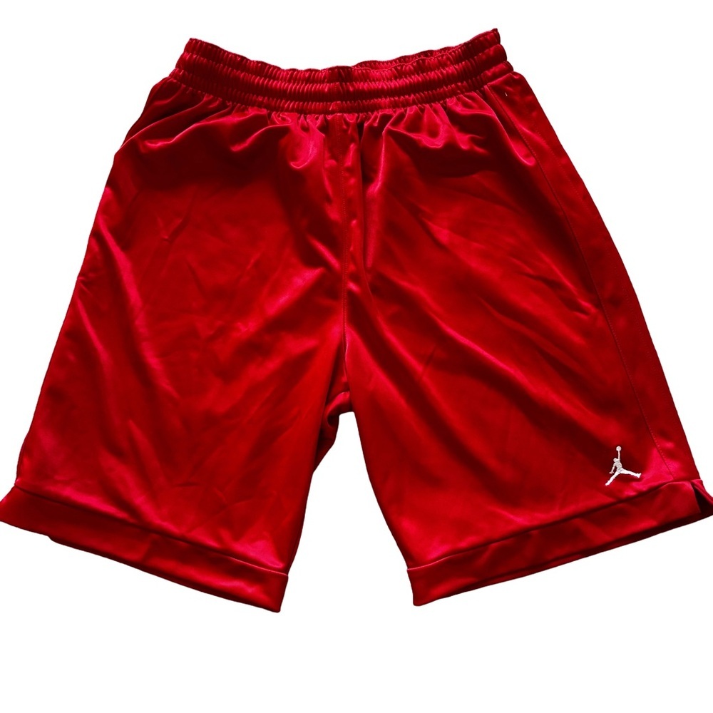 Nike Air Jordan Jumpman Dazzle Basketball Shorts Red Medium